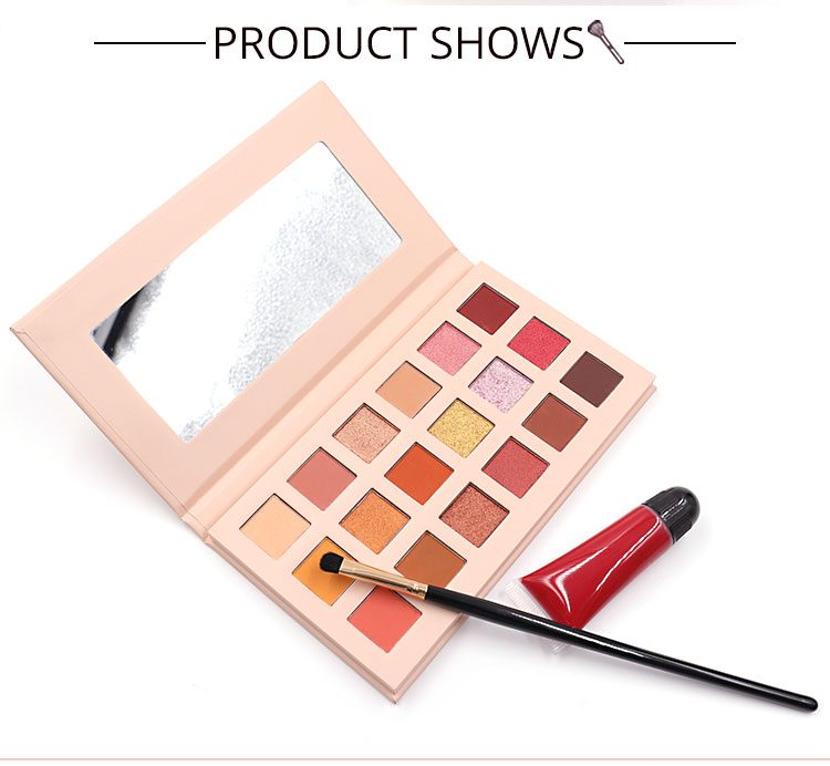 18 Colors New Arrival High Pigment Eyeshadow Palette Beauty Makeup Eye ...